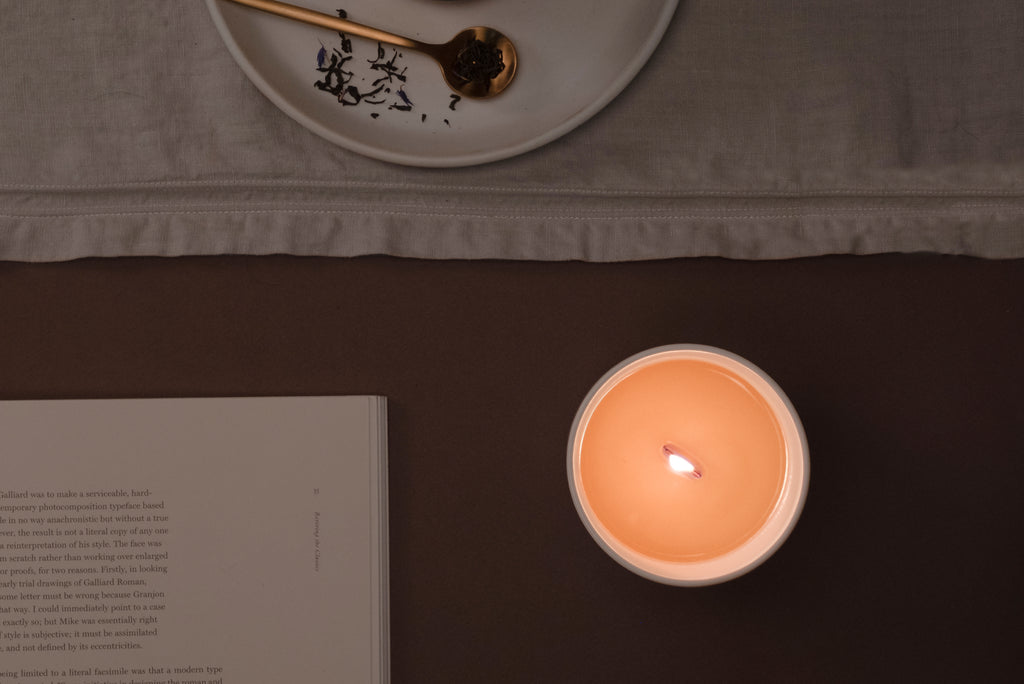 Black Ginger Ceramic Candle Penrose Candles