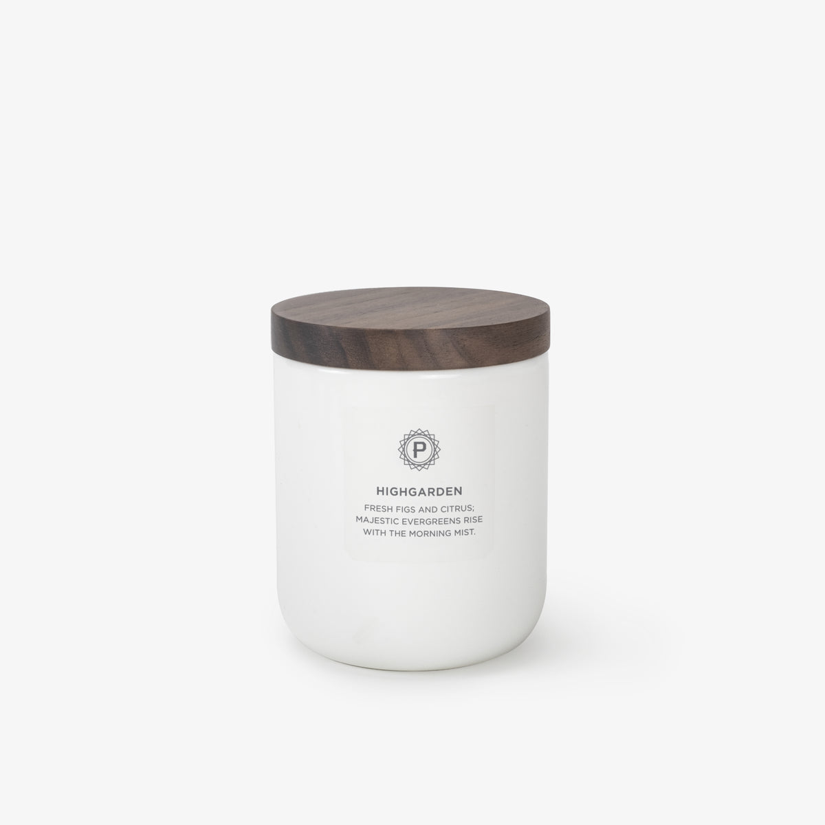 Highgarden Ceramic Candle (Wood wick)