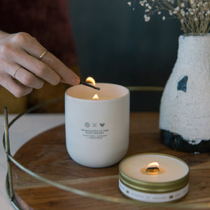 Scents of Oregon: Summer Rain Ceramic Candle