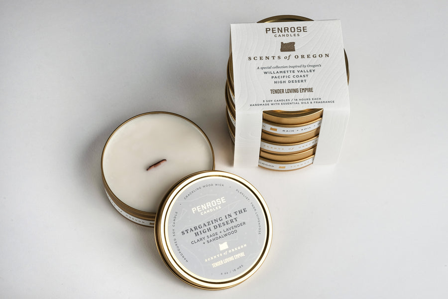 Scents of Oregon: Travel Candle Gift Set