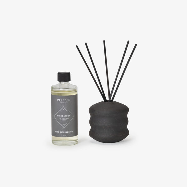 Reed Diffuser Set: Charcoal
